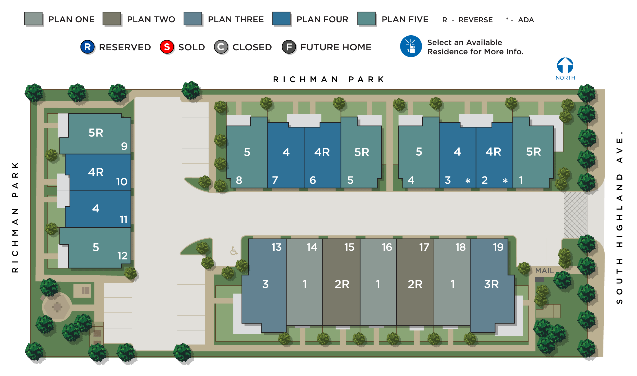 Via Amor Site Plan